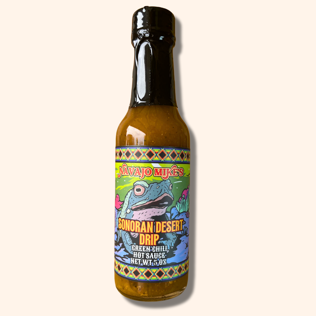 “Sonoran Desert Drip” Hatch Green Chili Hot Sauce