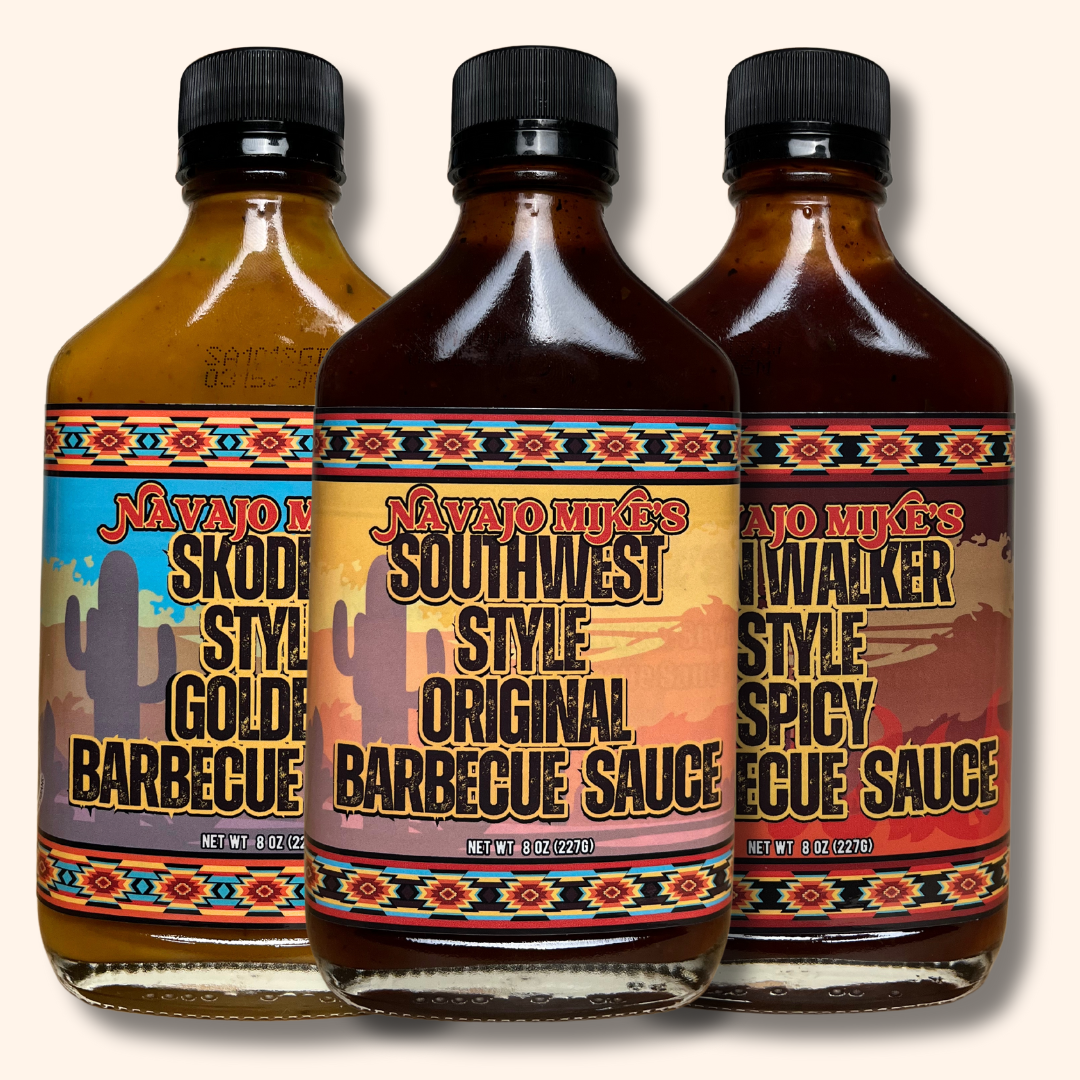 Bundle 3 Pack "Original" "Skinwalker" "Skoden" Style Southwest BBQ Sauce