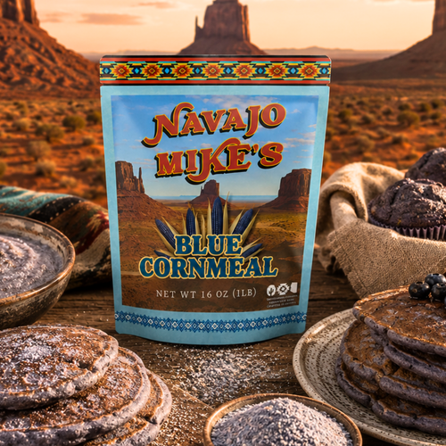 Blue Cornmeal Mix 1lb (16oz)