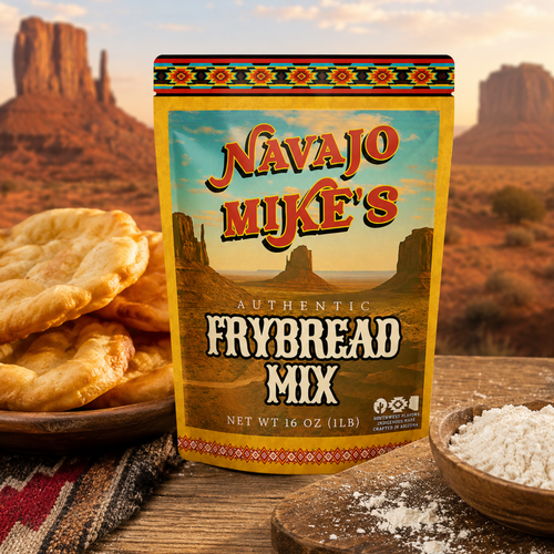 Authentic Navajo Frybread Mix 16oz – Navajo Mike's