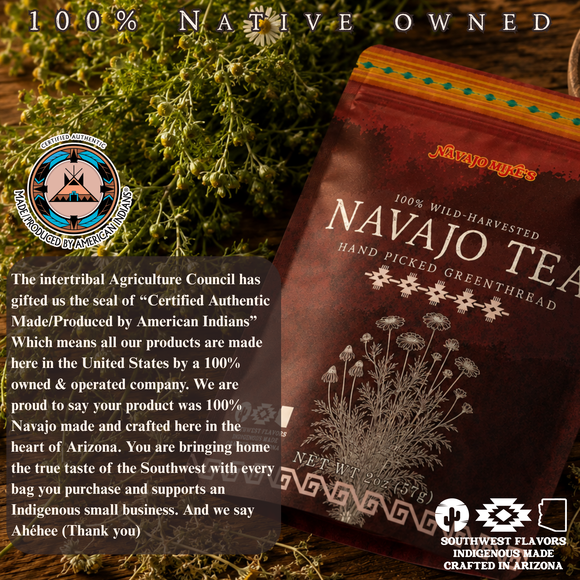 Authentic Navajo Tea (loose leaf)