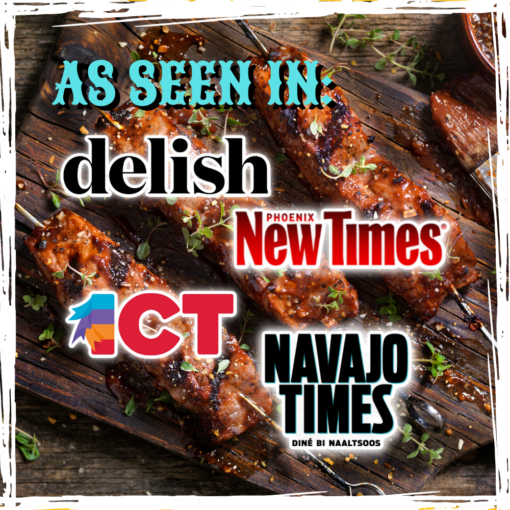 Our Indigenous products seen in delish.com, phoenixnewtimes.com, indiancountrytoday.com and Navajotimes.com