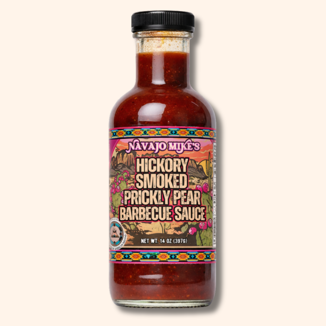 Hickory Smoked Prickly Pear BBQ Sauce 14 oz