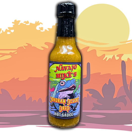 “Sonoran Desert Drip” Hatch Green Chili Hot Sauce